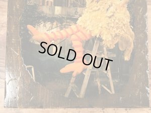 70’sのセサミストリートのビッグバードのヴィンテージの壁掛け