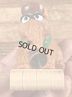 80年代頃のセサミストリートのスナッフィーのビンテージのPVCフィギュア