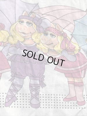 80’sのミスピギーとカーミットのヴィンテージのボックスシーツ