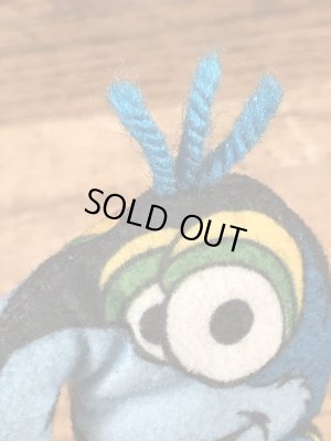 90年代頃のマペッツのゴンゾのビンテージのミニクロスドール