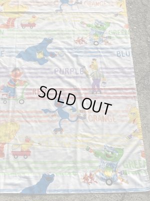 80’sのセサミストリートのヴィンテージのベッドシーツ