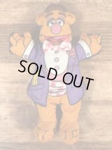 The Muppet Show “Fozzie Bear” Mini Cloth Doll　フォジー　ビンテージ　ミニクロスドール　マペッツ　90年代