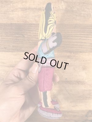 90年代頃のマペッツのミスピギーのビンテージのぬいぐるみ