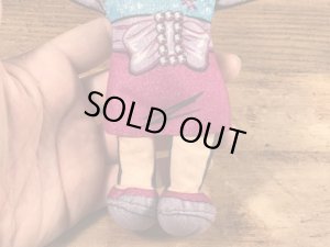 90’sのマペッツのミスピギーのヴィンテージのミニクロスドール