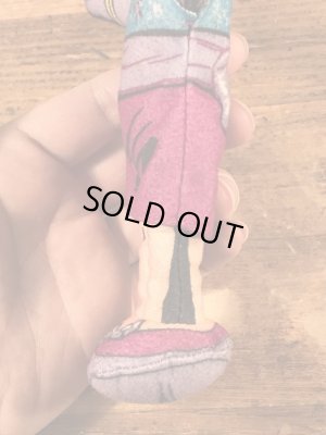 90’sのマペッツのミスピギーのヴィンテージのミニクロスドール