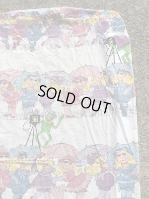 80’sのミスピギーとカーミットのヴィンテージのボックスシーツ