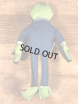 90’sのマペッツのカーミットのヴィンテージのぬいぐるみ