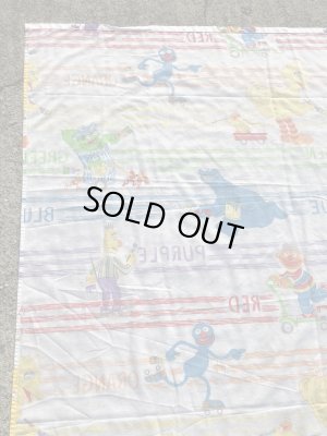 80’sのセサミストリートのヴィンテージのベッドシーツ