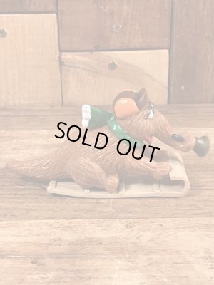 80年代頃のセサミストリートのスナッフィーのビンテージのPVCフィギュア