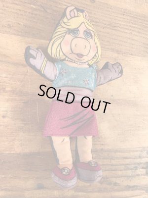 90年代頃のマペッツのミスピギーのビンテージのぬいぐるみ