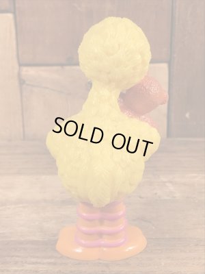 90’sのセサミストリートのビッグバードのヴィンテージのPVCフィギュア