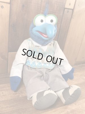 80年代頃のマペッツのゴンゾのビンテージのプラッシュドール