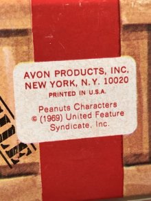 他の写真3: Avon Peanuts Snoopy After Shave Milk Glass Bottle　スヌーピー　ビンテージ　ミルクガラスボトル　アフターシェーブ　70年代