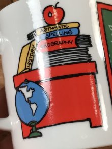 他の写真1: Peanuts Snoopy “Study” Ceramic Mug　スヌーピー　ビンテージ　マグカップ　陶器　70年代