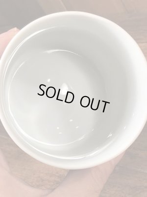 70年代頃のスヌーピーのビンテージのセラミックマグ