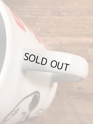 70年代頃の陶器製のスヌーピーのビンテージのマグカップ