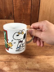 他の写真3: Peanuts Snoopy “Study” Ceramic Mug　スヌーピー　ビンテージ　マグカップ　陶器　70年代