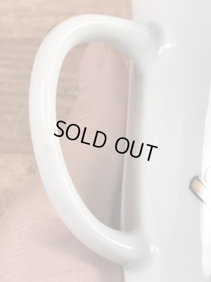 70’sの陶器製のスヌーピーのヴィンテージのマグカップ