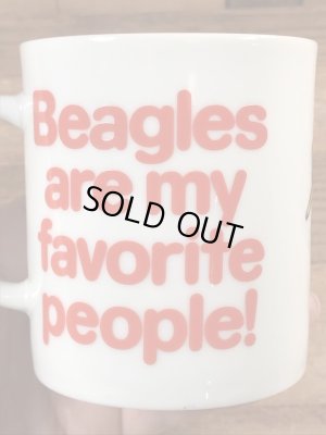 70年代頃の陶器製のスヌーピーのビンテージのマグカップ