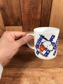 他の写真3: Peanuts Snoopy “Skiing” Ceramic Mug　スヌーピー　ビンテージ　マグカップ　陶器　70年代