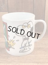 Peanuts Snoopy “Study” Ceramic Mug　スヌーピー　ビンテージ　マグカップ　陶器　70年代
