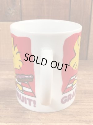 70年代頃のスヌーピーのウッドストックのビンテージのマグカップ