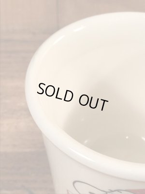 70年代頃のホットチョコレートのスヌーピーのビンテージのマグカップ