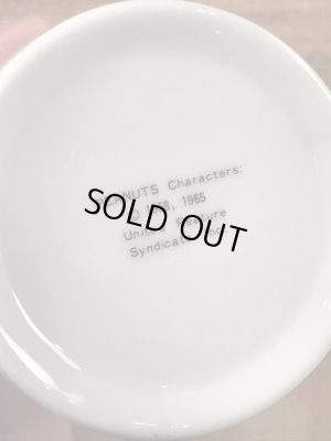 70年代頃の陶器製のスヌーピーのビンテージのマグカップ