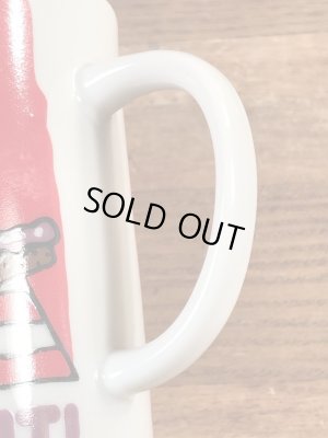 70’sのスヌーピーのウッドストックのヴィンテージのセラミックマグ