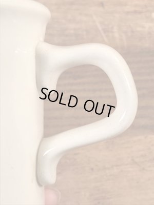 70’sの陶器製のスヌーピーのヴィンテージのマグカップ