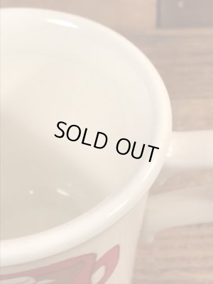 70’sの陶器製のスヌーピーのヴィンテージのマグカップ