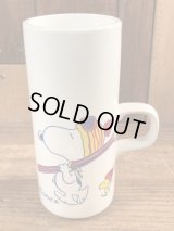 Peanuts Snoopy “To The Bunny Slope!” Ceramic Mug　スヌーピー　ビンテージ　マグカップ　陶器　70年代