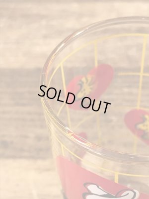 80年代頃のナッツベリーファームのスヌーピーのビンテージのグラス