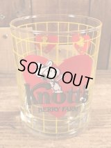 Peanuts Snoopy “Knott's Berry Farm” Glass　スヌーピー　ビンテージ　グラスコップ　80年代