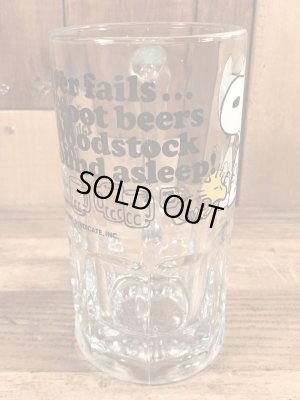 70〜80’sのスヌーピーのヴィンテージのビールジョッキ