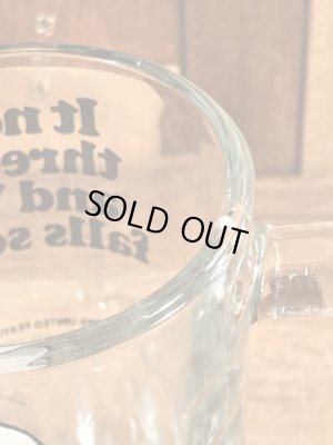 70〜80’sのスヌーピーのヴィンテージのビールジョッキ