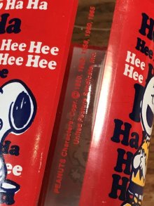 他の写真1: Peanuts Snoopy “Ha Ha Hee Hee” Big Glass　スヌーピー　ビンテージ　ビッググラス　70年代