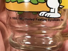 他の写真1: Peanuts Snoopy “hamburger & Hotdog” Glass　スヌーピー　ビンテージ　グラスコップ　70〜80年代