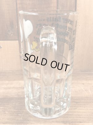 70〜80年代頃のスヌーピーのビンテージのビアジョッキ