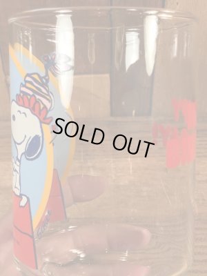 70年代頃のスヌーピーのビンテージのビッググラス