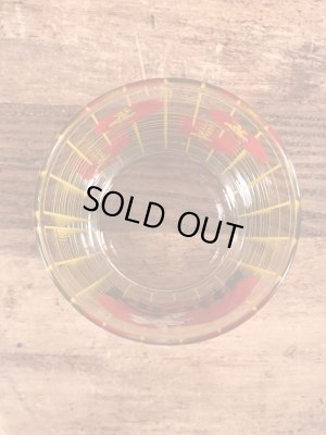 80年代頃のナッツベリーファームのスヌーピーのビンテージのグラスコップ