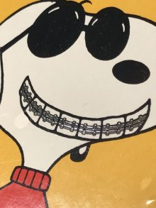 他の写真1: Hallmark Peanuts Snoopy “Joe Cool” Jigsaw Puzzle　スヌーピー　ビンテージ　ジグソーパズル　ジョークール　70〜80年代