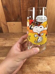 他の写真3: McDonald's Camp Snoopy Collection “Clvilization...” Glass　スヌーピー　ビンテージ　グラスコップ　80年代