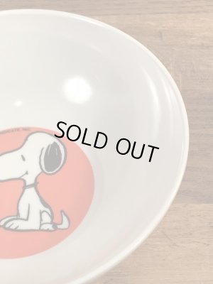 70〜80年代頃のスヌーピーのビンテージのプラスチックボウル