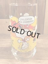 McDonald's Camp Snoopy Collection “Clvilization...” Glass　スヌーピー　ビンテージ　グラスコップ　80年代