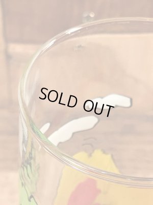 80年代頃のマクドナルドのスヌーピーのビンテージのグラスコップ