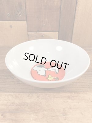 70〜80年代頃のスヌーピーのビンテージのプラスチックボウル