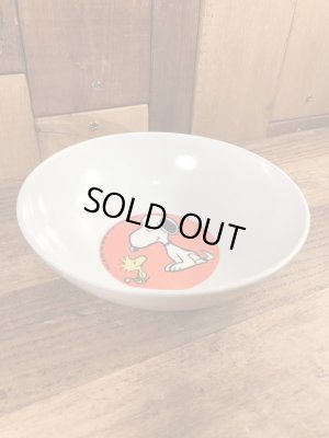 70〜80年代頃のスヌーピーのビンテージのプラスチックボウル