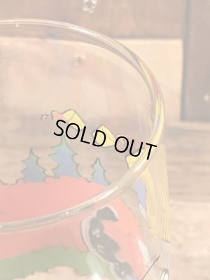 80’sのマクドナルドのスヌーピーのヴィンテージのガラスコップ