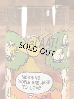 80年代頃のマクドナルドのスヌーピーのビンテージのグラスコップ